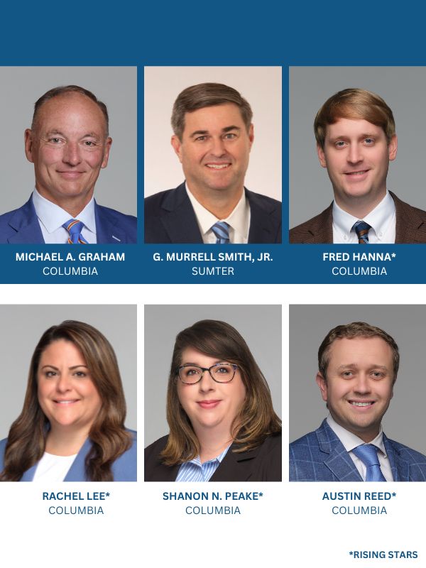 South Carolina Super Lawyers honors six with SMITH | ROBINSON law firm