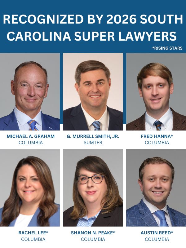 South Carolina Super Lawyers honors six with SMITH | ROBINSON law firm