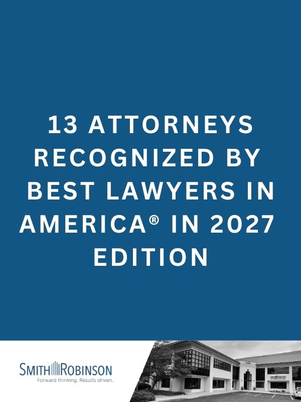 Smith Robinson honored in 2027 “Best Lawyers in America”